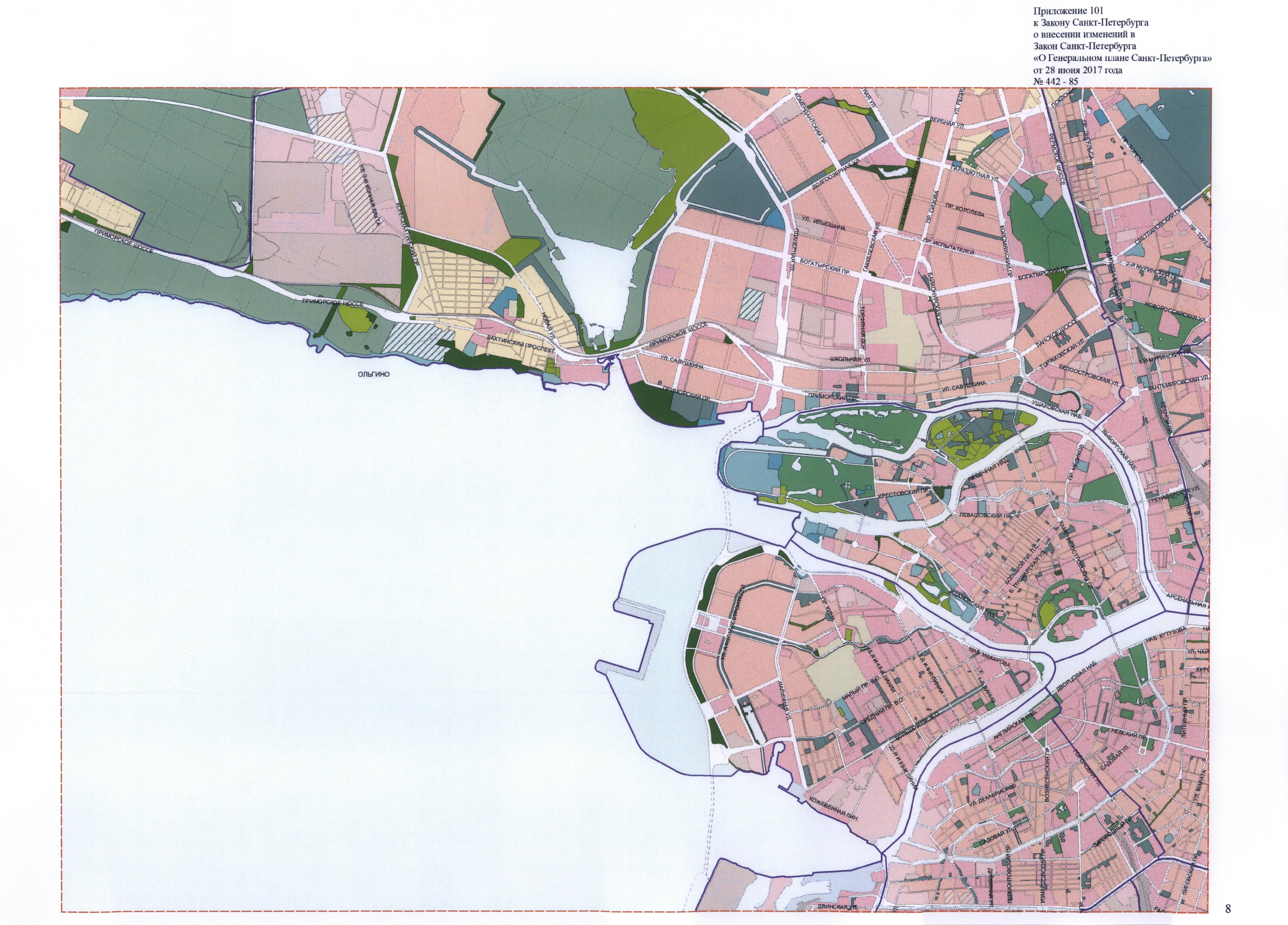 О генеральном плане санкт петербурга закон санкт петербурга