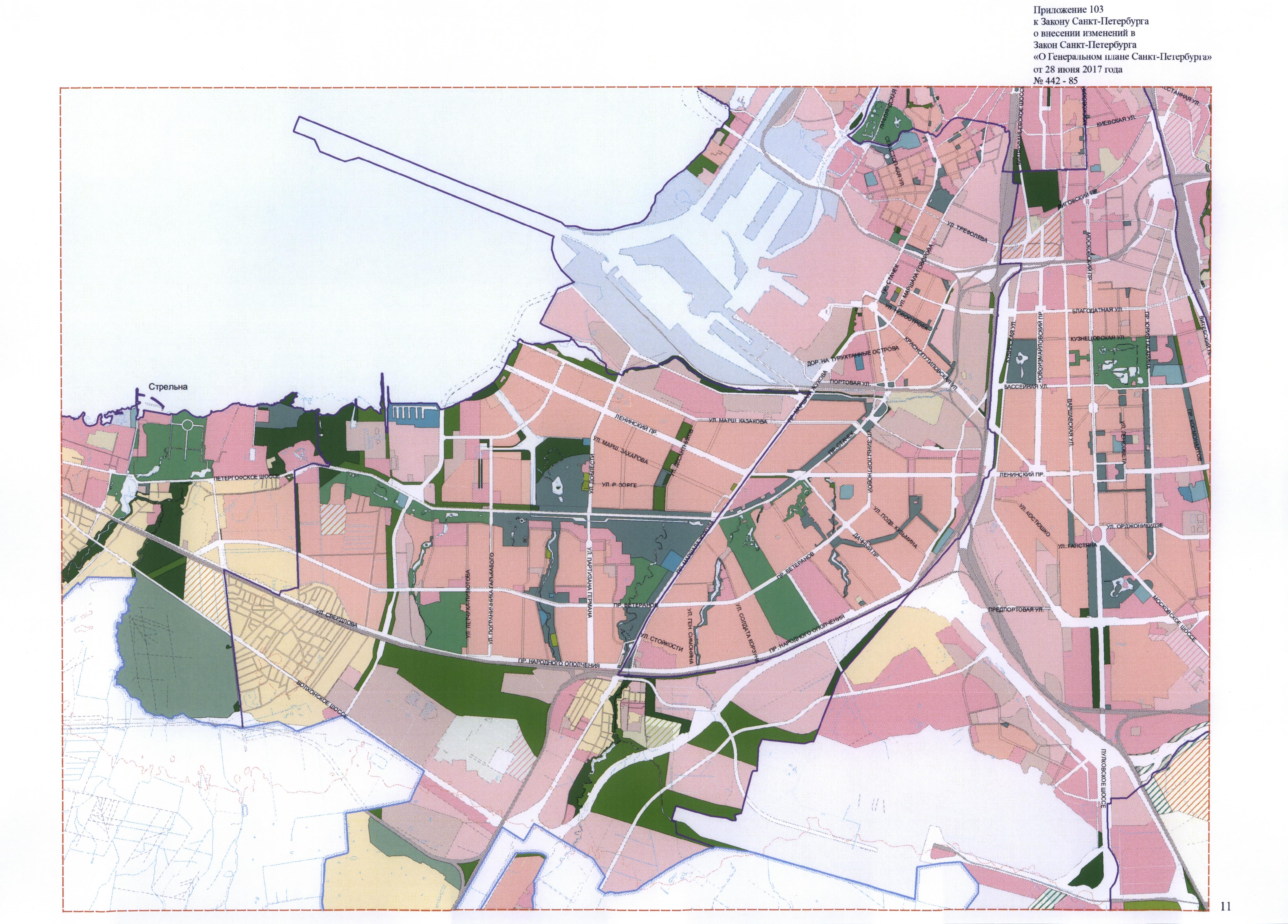 О генеральном плане санкт петербурга закон санкт петербурга