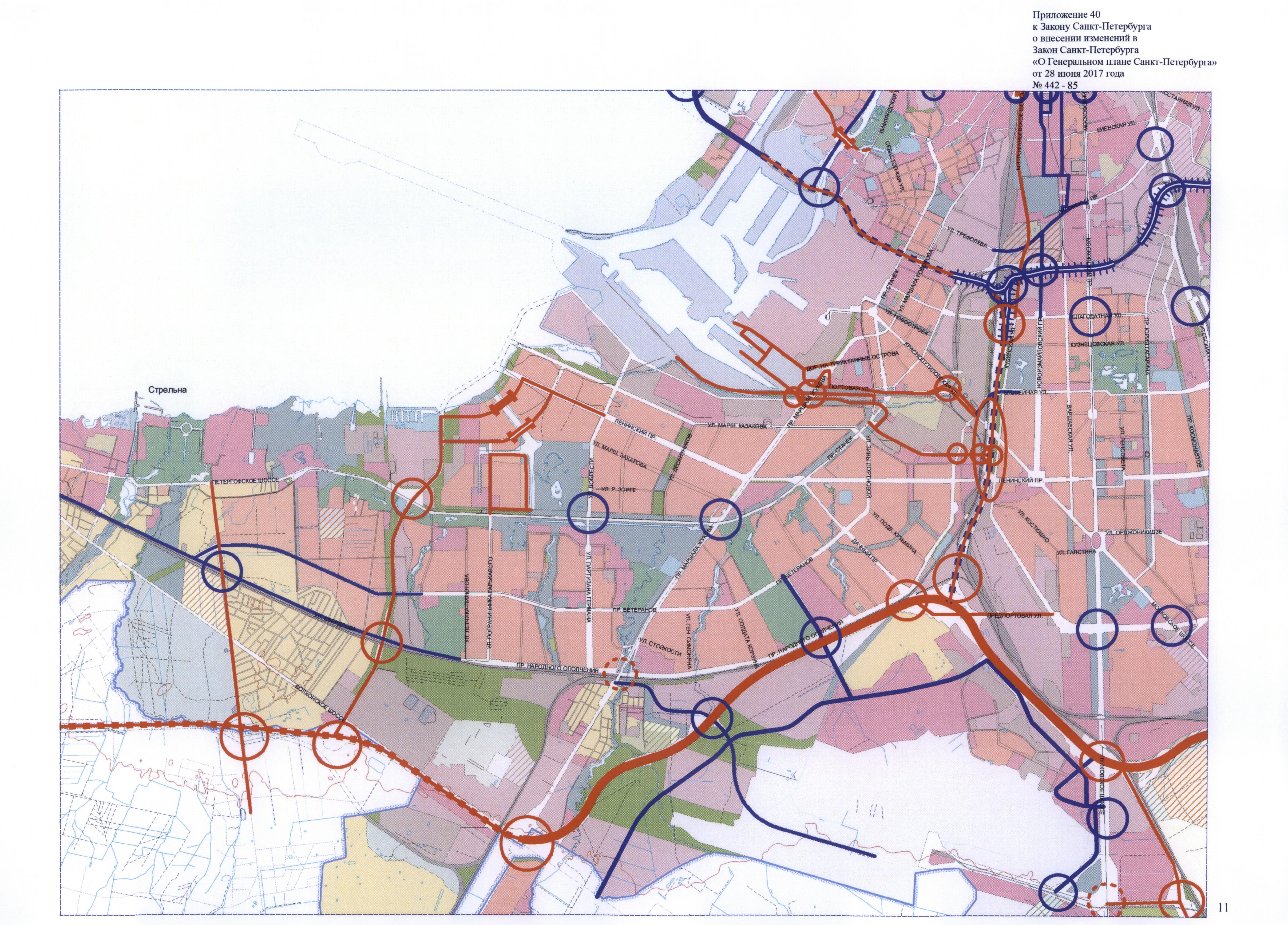 Карта застройки спб к 2025