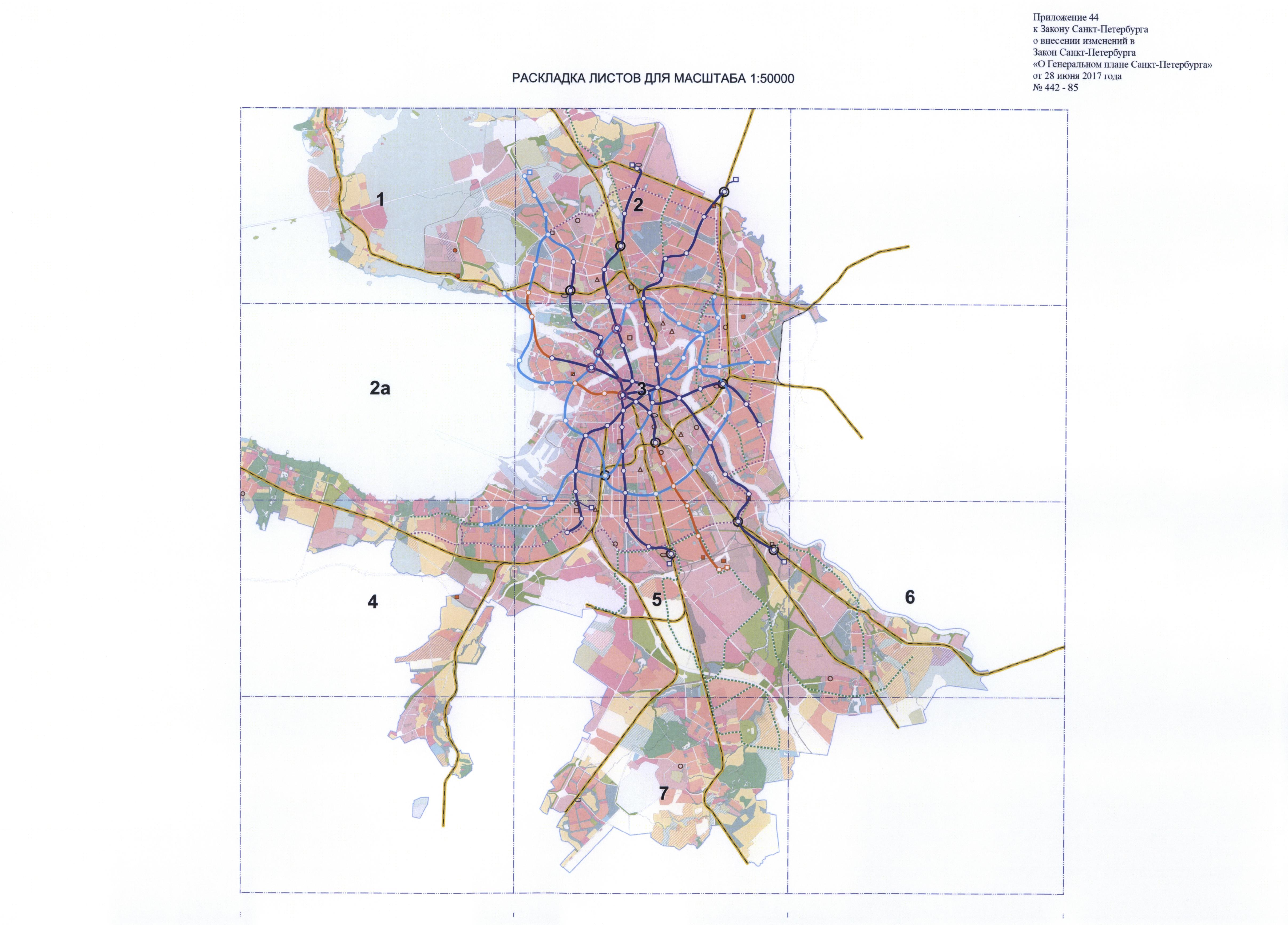 Карта застройки спб к 2025