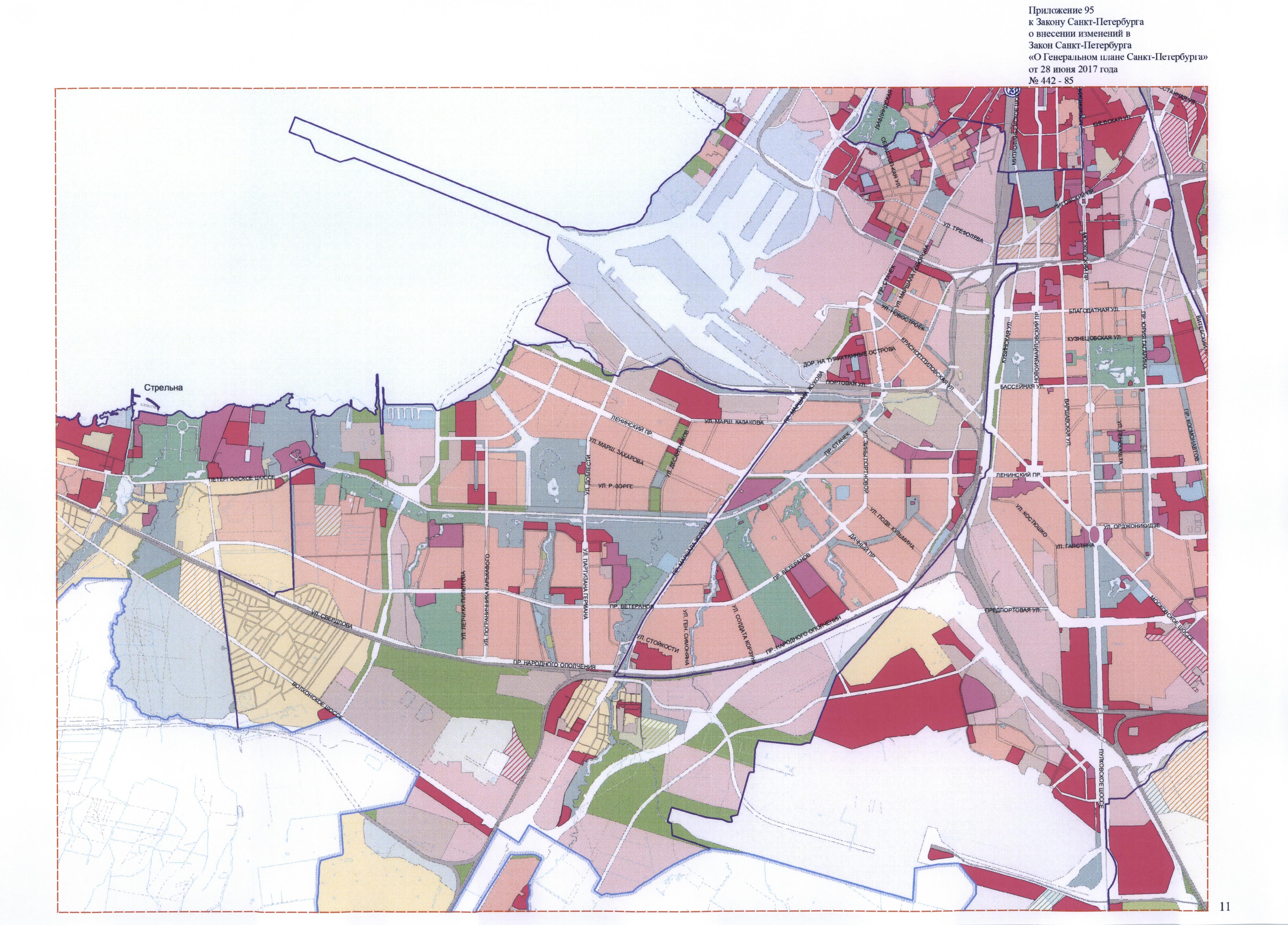 Карта застройки спб к 2025