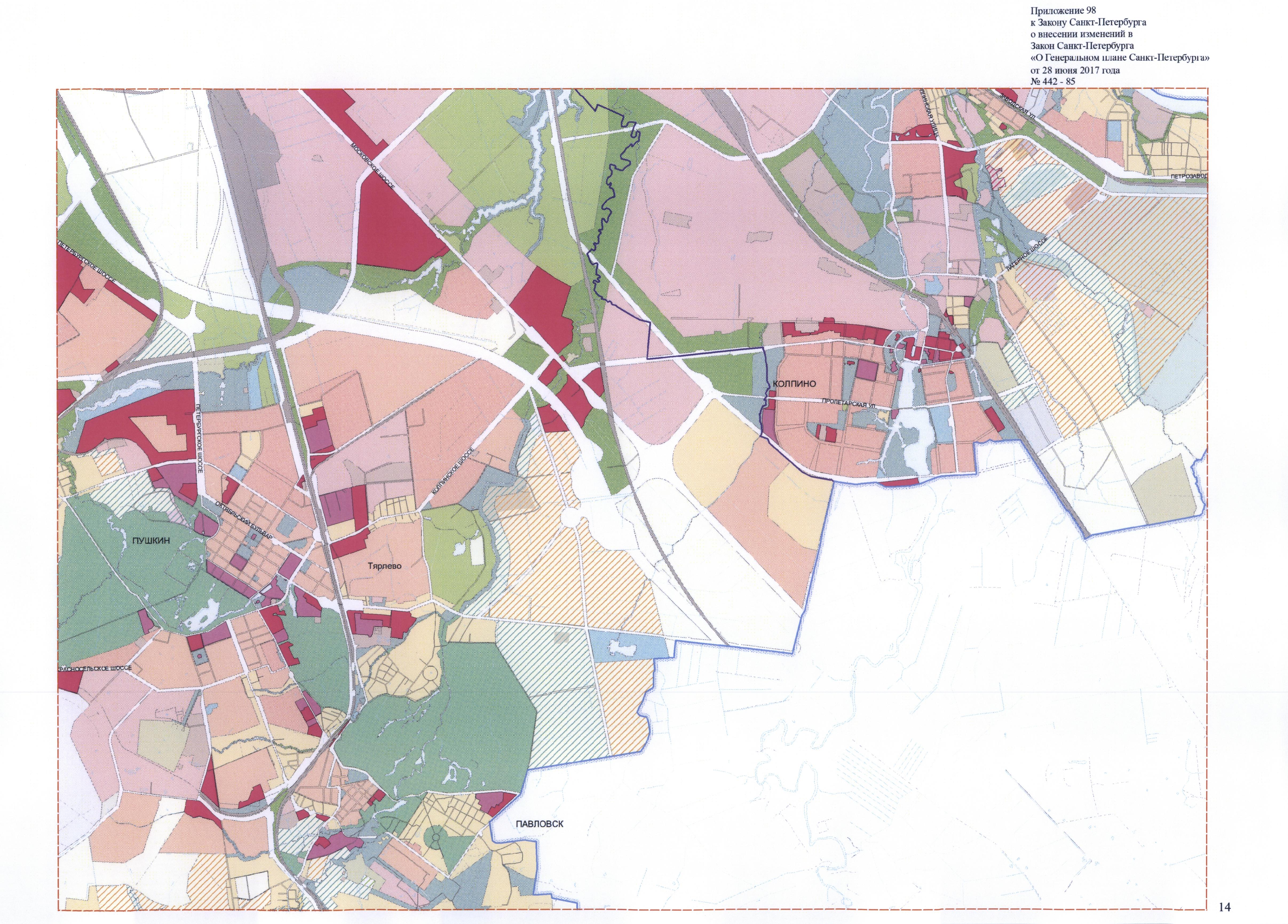 О генеральном плане санкт петербурга закон санкт петербурга